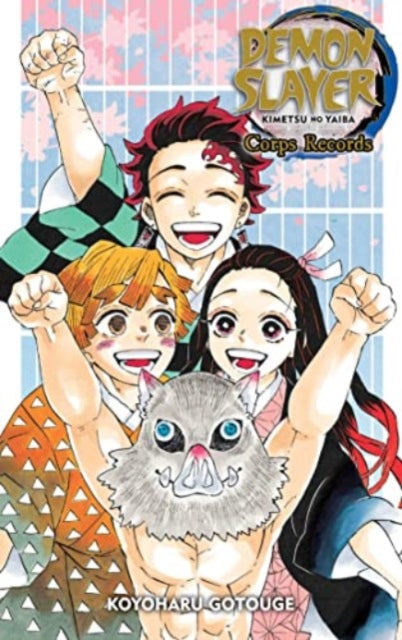 Front cover of Demon Slayer: Kimetsu no Yaiba-Corps Records by Koyoharu Gotouge, paperback