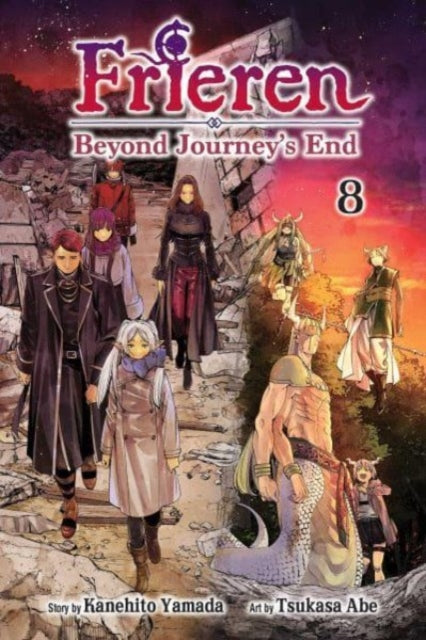 Front cover of Frieren: Beyond Journey's End, Vol. 8 by Kanehito Yamada, paperback