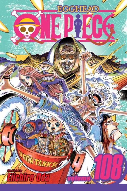 Front cover of One Piece, Vol. 108 by Eiichiro Oda, paperback