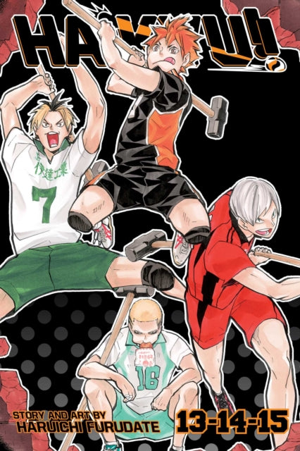 Front cover of Haikyu!! (3-in-1 Edition), Vol. 5 by Haruichi Furudate, paperback