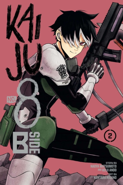 Front cover of Kaiju No. 8: B-Side, Vol. 2 by Keiji Ando, paperback