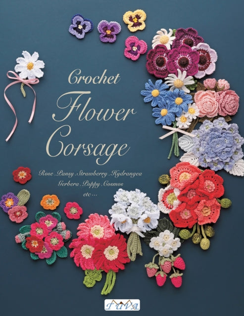 Crochet Flower Corsage : Beautiful Seasonal Corsages in Crochet