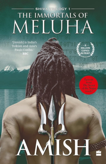 Front cover of The Immortals Of Meluha (Shiva Trilogy Book 1) by Amish Tripathi, paperback