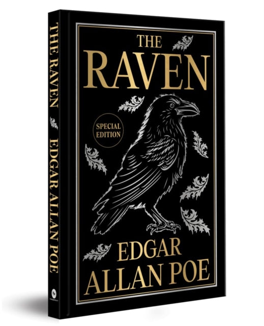 Front cover of Raven (Deluxe Hardbound Edition), The by Edgar Allan Poe, hardback