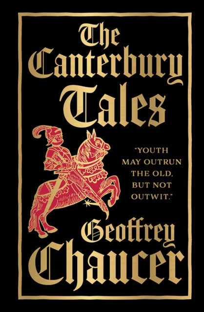 Front cover of The Canterbury Tales by Geoffrey Chaucer, hardback