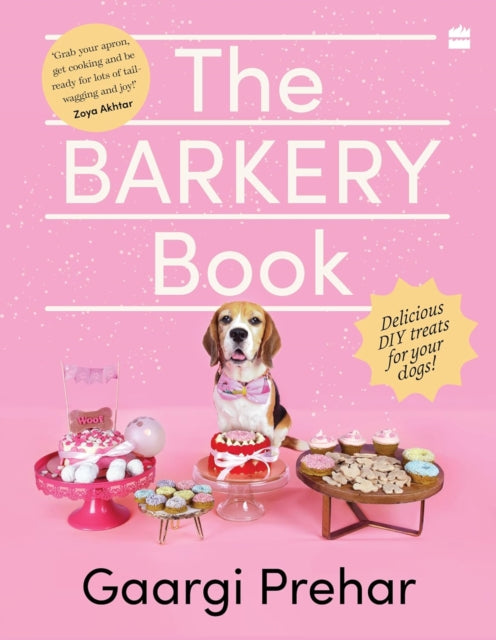 Front cover of The Barkery Book by Gaargi Prehar, paperback