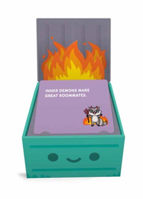 Anti-Affirmations for Your Dumpster Fire Life : A 52-Card Deck and Stand - Truck Torrence
