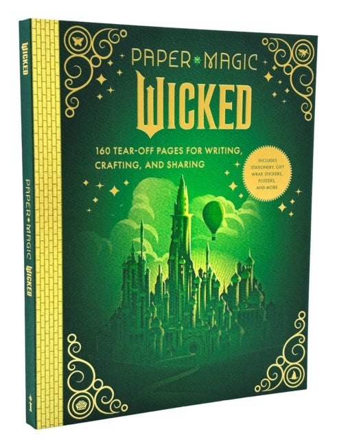 Front cover of Paper Magic: Wicked by Insight Editions