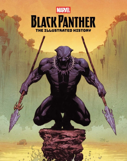 Front cover of Black Panther: The Illustrated History by Dennis Culver, hardback