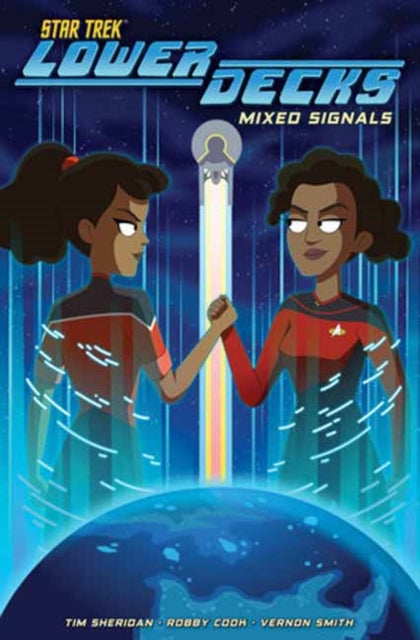 Front cover of Star Trek: Lower Decks, Vol. 2: Mixed Signals by Robby Cook, paperback