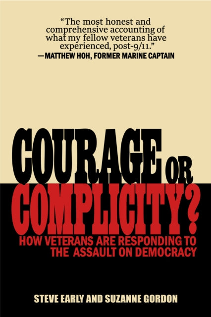 Front cover of Courage or Complicity? by Suzanne Gordan, paperback