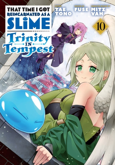 Front cover of That Time I Got Reincarnated as a Slime: Trinity in Tempest (Manga) 10 by Fuse, paperback