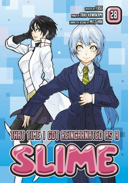 Front cover of That Time I Got Reincarnated as a Slime 28 by Mitz Vah, paperback