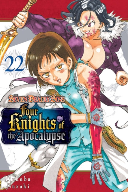 Front cover of The Seven Deadly Sins: Four Knights of the Apocalypse 22 by Nakaba Suzuki, paperback