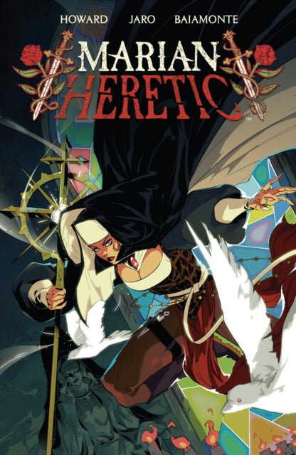Front cover of Marian Heretic Vol. 1 by Tini Howard, paperback