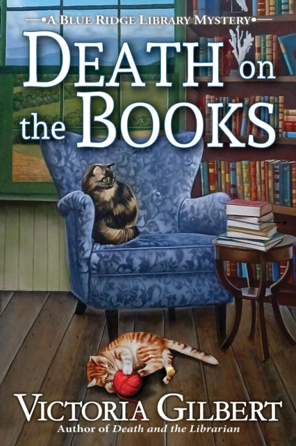 Front cover of Death on the Books by Victoria Gilbert, hardback