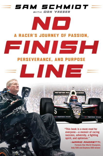 Front cover of No Finish Line by Don Yaeger, hardback