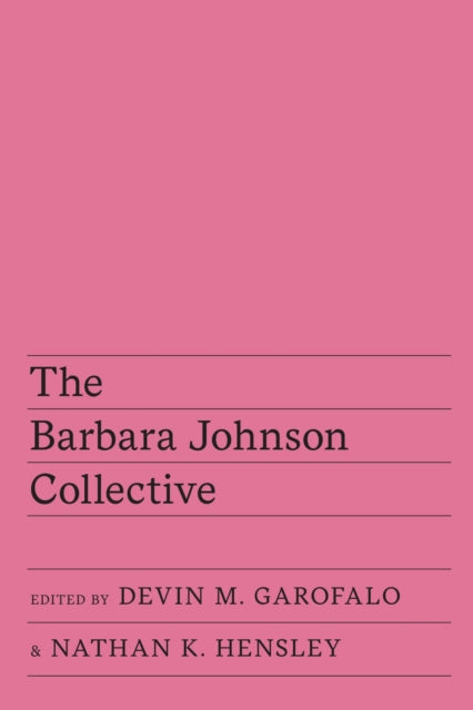 The Barbara Johnson Collective - Brian Glavey