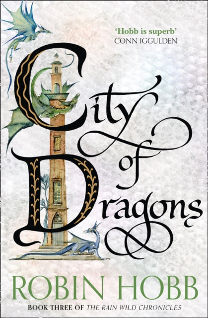 Front cover of City of Dragons by Robin Hobb, paperback