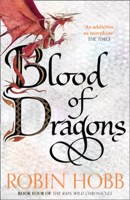 Front cover of Blood of Dragons by Robin Hobb, paperback