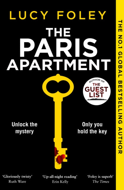 Front cover of The Paris Apartment by Lucy Foley, paperback