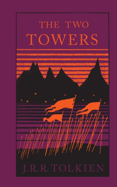 Front cover of The Two Towers by J.R.R. Tolkien, hardback