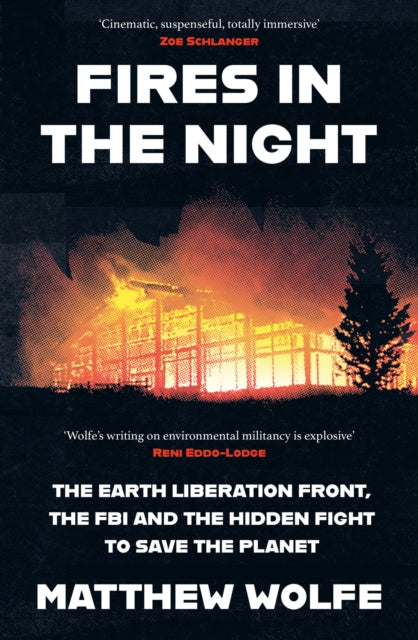 Front cover of Fires in the Night by Matthew Wolfe, hardback