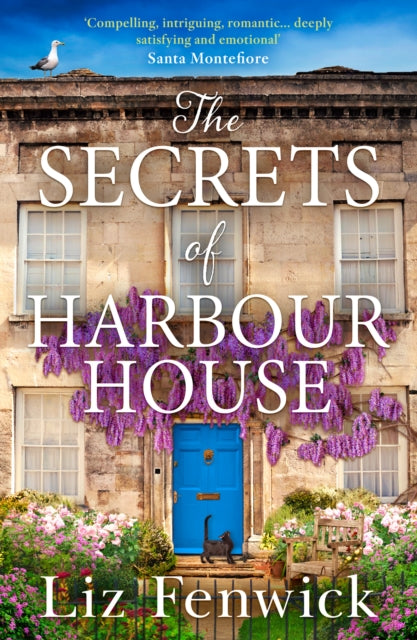 Front cover of The Secrets of Harbour House by Liz Fenwick, paperback