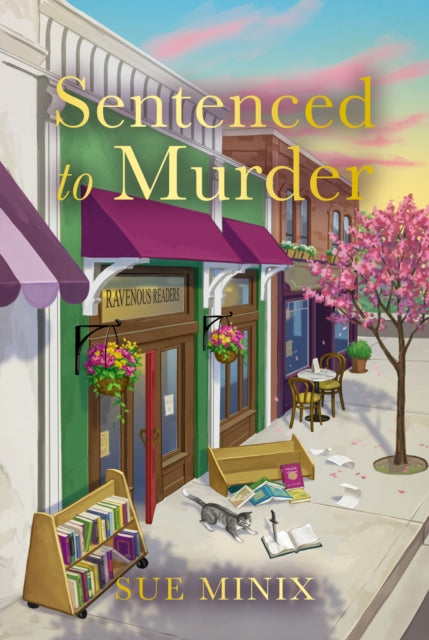 Front cover of Sentenced to Murder by Sue Minix, paperback
