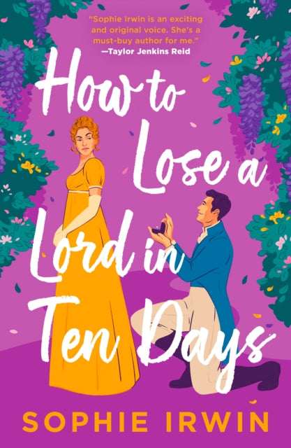 Front cover of How to Lose a Lord in Ten Days by Sophie Irwin, paperback