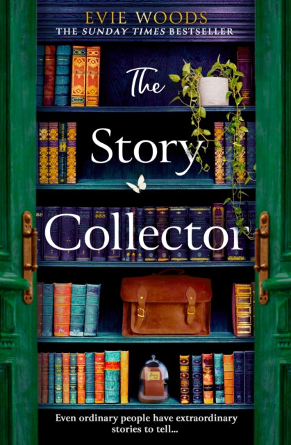 Front cover of The Story Collector by Evie Woods, paperback