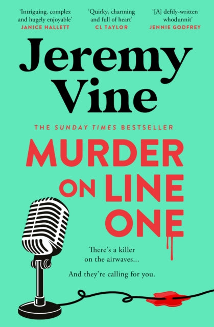 Front cover of Murder on Line One by Jeremy Vine, paperback