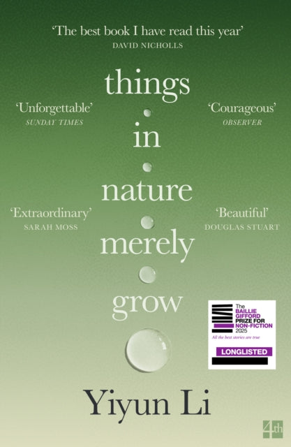 Things in Nature Merely Grow