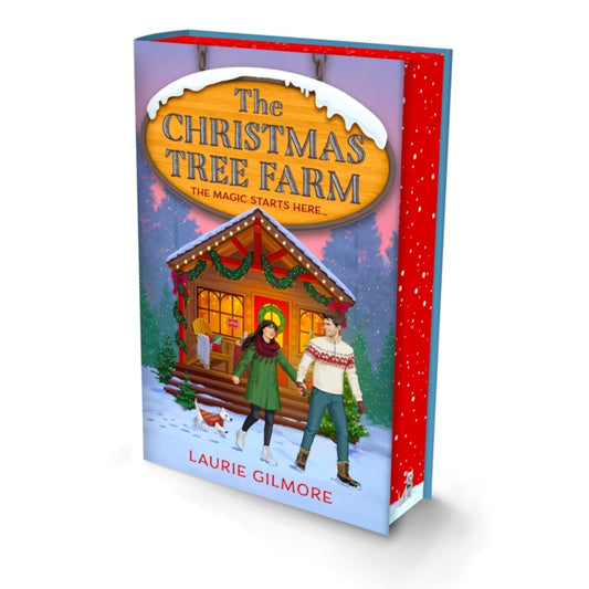 Front cover of The Christmas Tree Farm (Deluxe Edition) by Laurie Gilmore, hardback