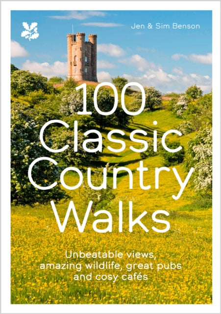 Front cover of 100 Classic Country Walks by Jen Benson, paperback
