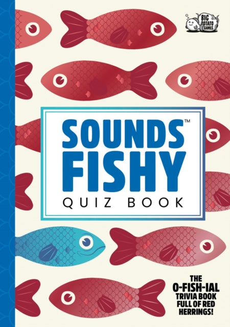 Front cover of Sounds Fishy Quiz Book by Farshore, paperback