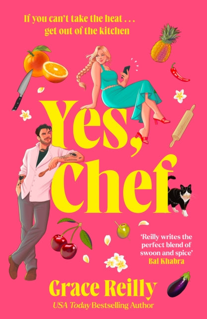 Front cover of Yes, Chef by Grace Reilly, paperback