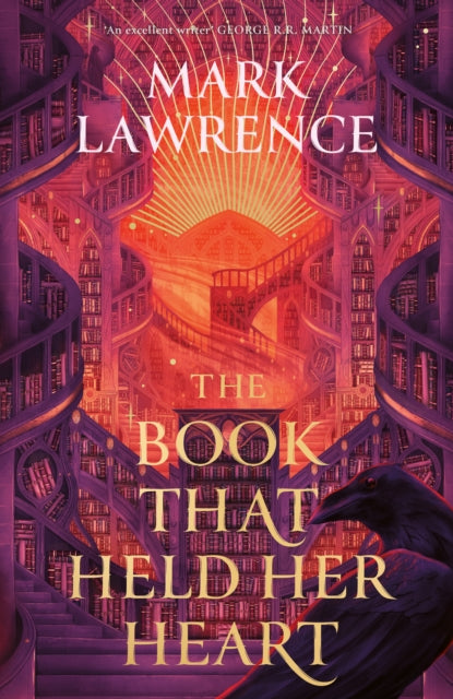 Front cover of The Book That Held Her Heart by Mark Lawrence, paperback