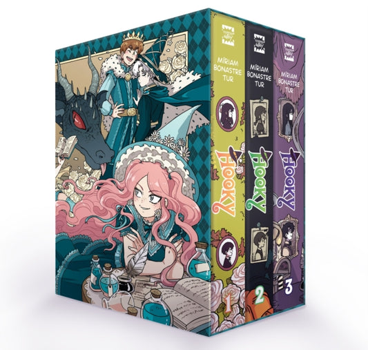 Front cover of Hooky 3-Book Box Set, paperback