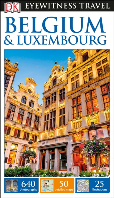 Front cover of DK Belgium and Luxembourg, paperback