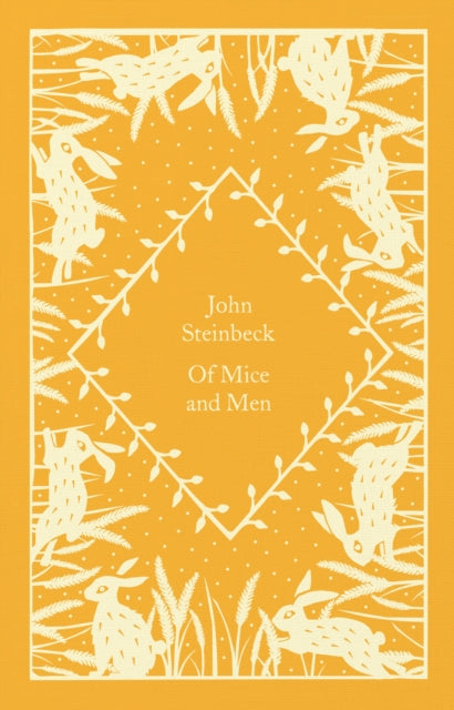 Front cover of Of Mice and Men by John Steinbeck, hardback