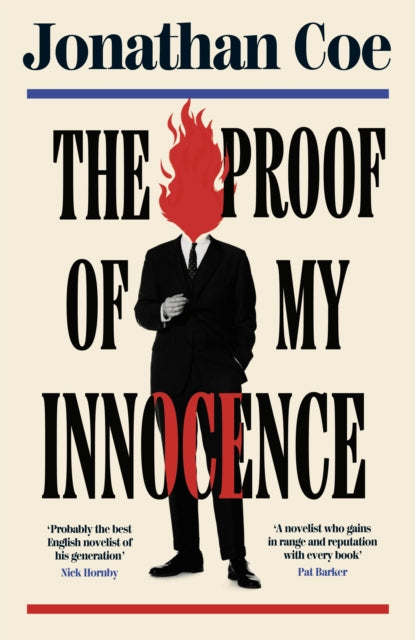 Front cover of The Proof of My Innocence by Jonathan Coe, hardback
