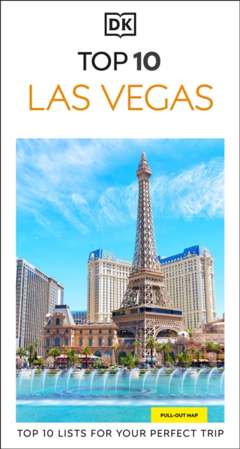 Front cover of DK Top 10 Las Vegas by DK Travel, paperback