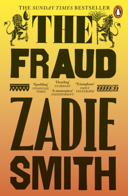 Front cover of The Fraud by Zadie Smith, paperback