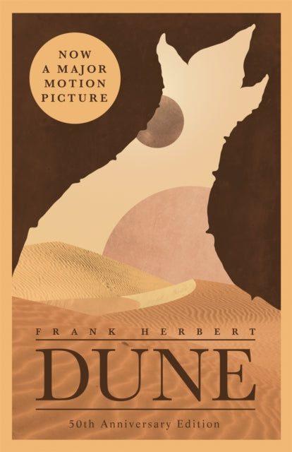 Front cover of Dune by Frank Herbert, paperback