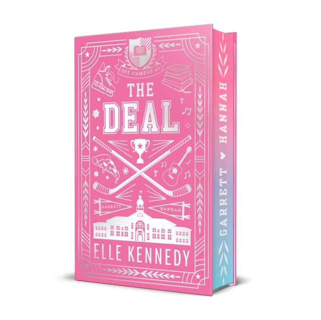 Front cover of The Deal by Elle Kennedy, hardback