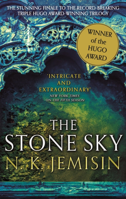 Front cover of The Stone Sky by N.K. Jemisin, paperback