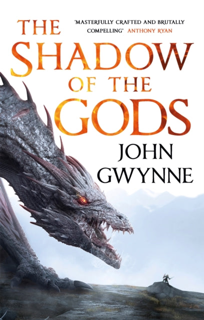 Front cover of The Shadow of the Gods by John Gwynne, paperback