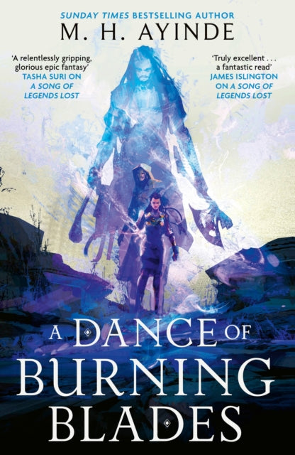 A Dance of Burning Blades : The Invoker Trilogy, Book Two - M.H. Ayinde
