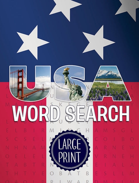 USA Word Search Puzzles : Large Print - Frank J. D'Agostino